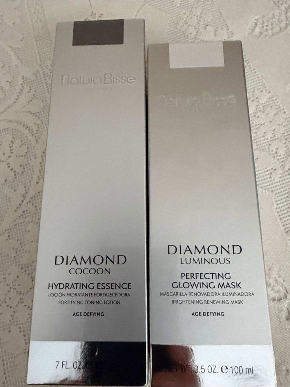 Diamond Luminous Perfecting Glowing Mask — Silver